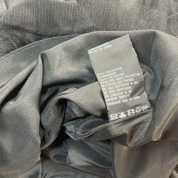 BA Nites mesh and embroidery tulle tutu strapless cocktail party dress, 15 NWT - Picture 12 of 12